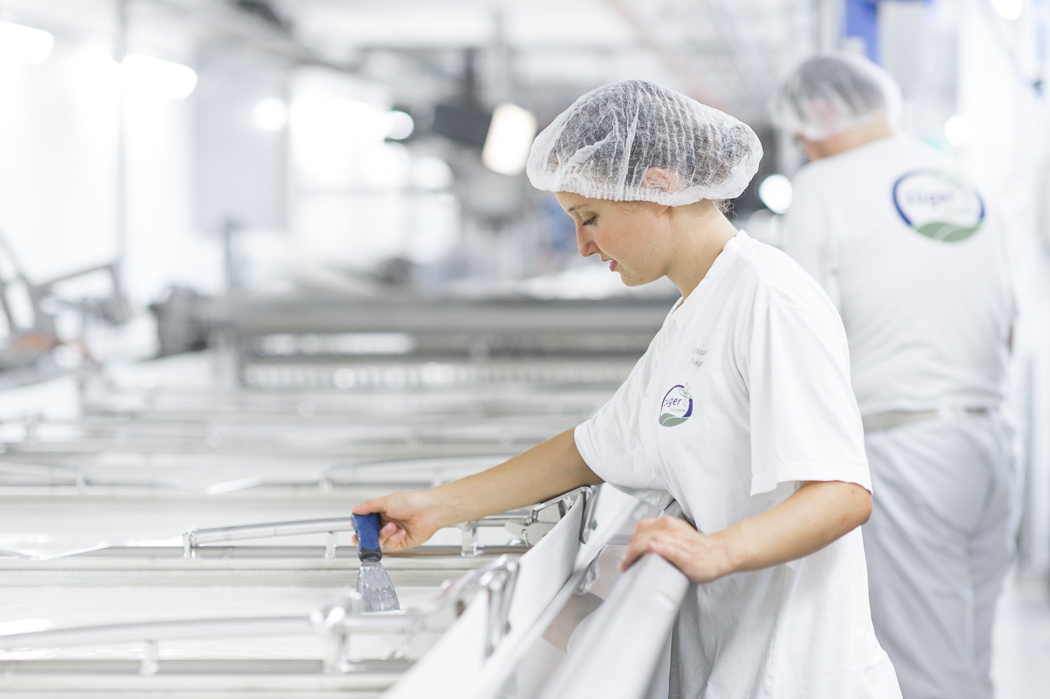 Frischkäse-Produktion bei Züger in Oberbüren.