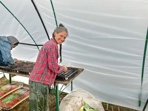 Petra Köchli arbeitet für das Landwirtschaftsprojekt des Schweizerischen Arbeiterhilfswerks.
