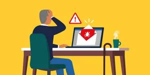 Kurz auf einen Link in einer E-Mail geklickt und schon ist es geschehen: Ein Schadprogramm installiert sich und kann auch für Betriebe zum Problem werden. (Bild Adobe Stock)