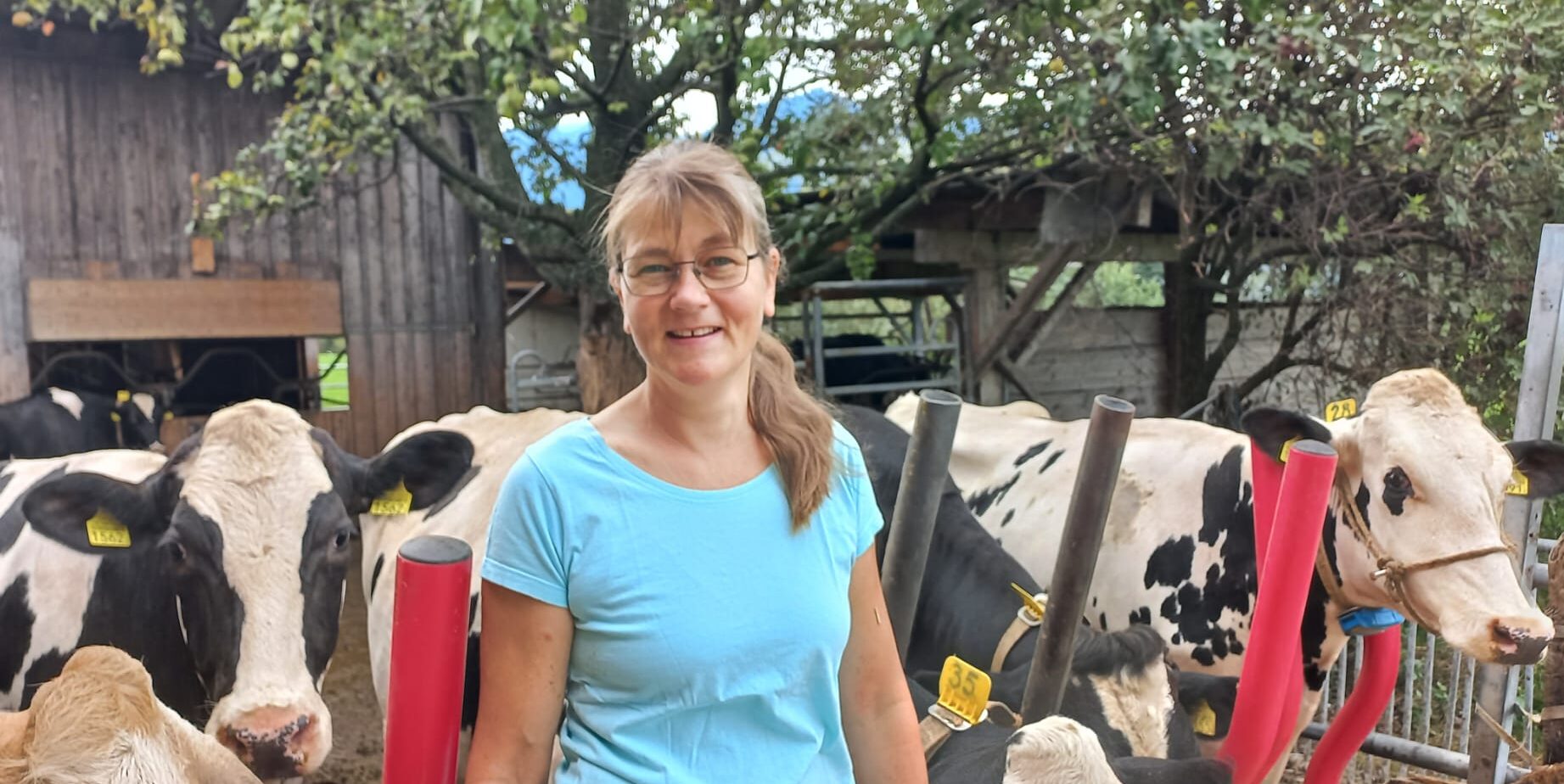 Gabi_Mettler Gabi Mettler-Kühne ist begeisterte Holstein-Züchterin.