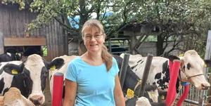 Gabi Mettler-Kühne ist begeisterte Holstein-Züchterin.