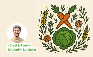 Andrin Largiadèr ist Landwirt und Teilnehmer an den Swiss Skills 2025 in Bern. Zurzeit dient er in Frauenfeld als Unteroffizier im Militär.