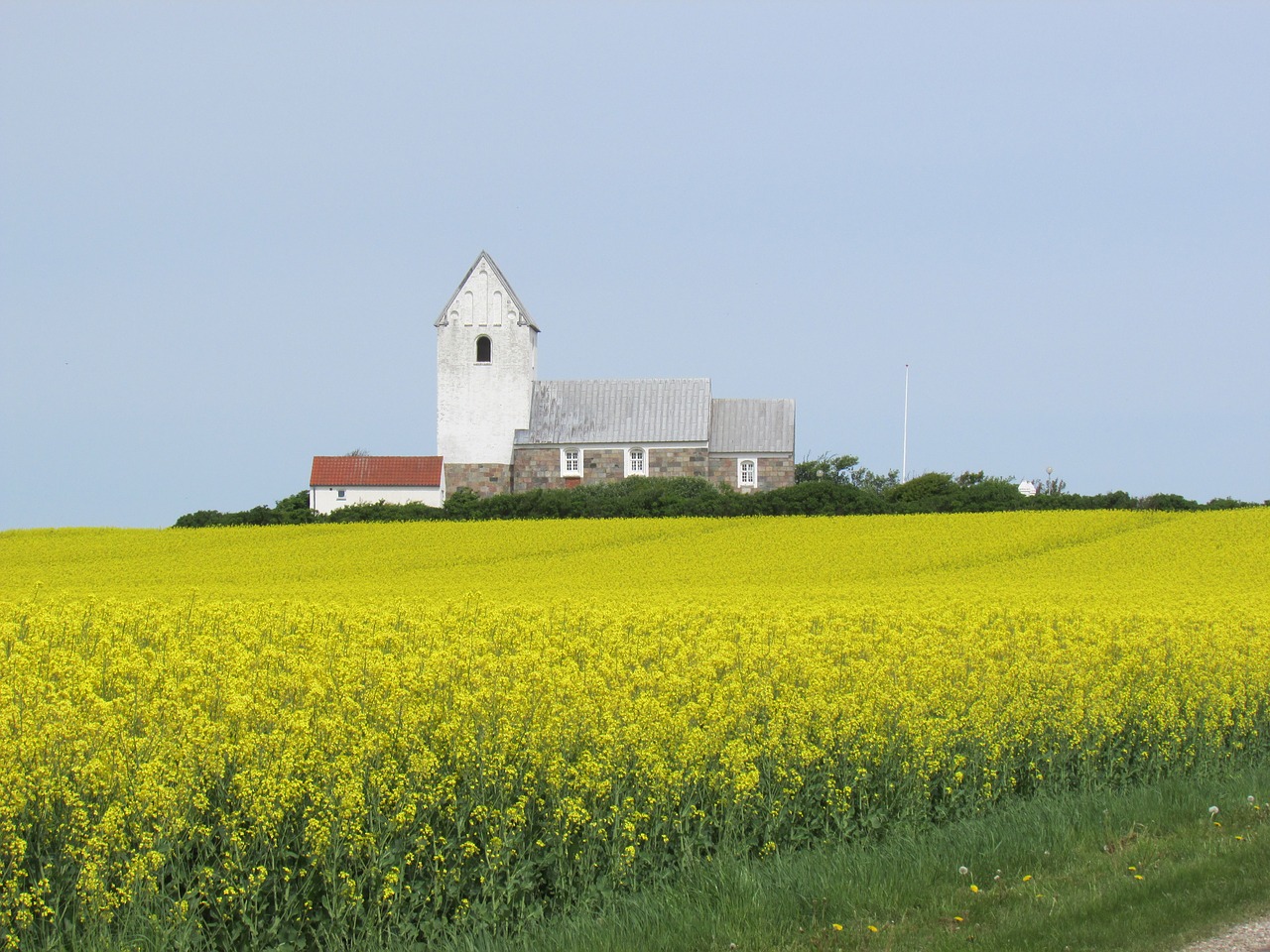Kulturlandschaft in Dänemark. (Symbolbild Pixabay)