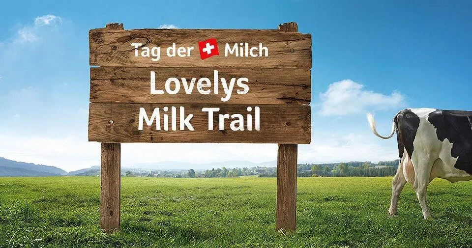 f67912ebc96ca3988520e86a50f6f61ce3613905 Am Tag der Milch findet heuer Lovelys Milk Trail statt - ein Geschicklichkeitsparcours rund um die Milch. (Bild Swissmilk)