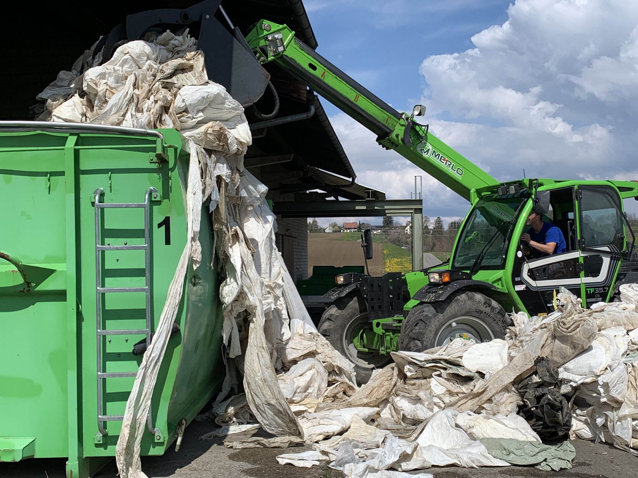Siloballen-Recycling auf Erfolgskurs