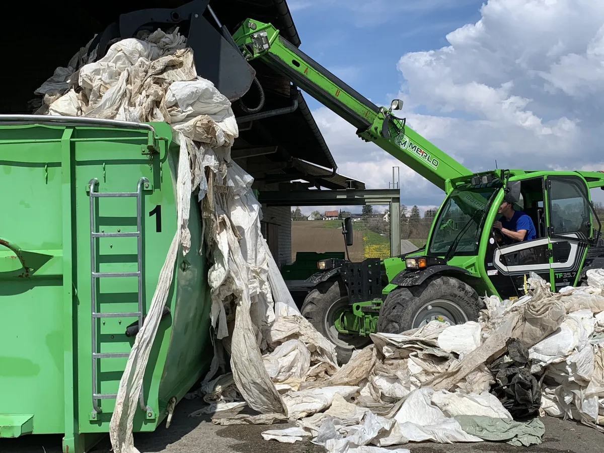 Siloballen-Recycling auf Erfolgskurs