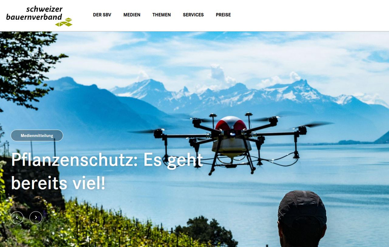 In den nächsten Wochen werden weitere Inhalte auf der Webseite erfasst und gestalterische und inhaltliche Optimierungen vorgenommen. (Bild Screenshot)