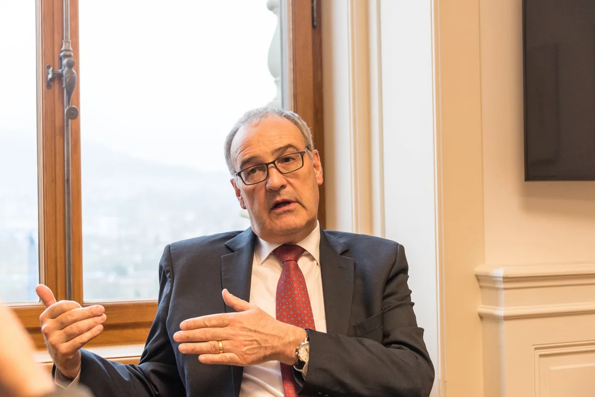 BZ-Parmelin-Guy-Bundesrat-6 «Nicht Trübsal blasen, sondern Feiern ist angesagt», erklärt Guy Parmelin