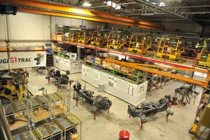 Die Maschinen werden im eigenen Standort produziert und zusammengesetzt.