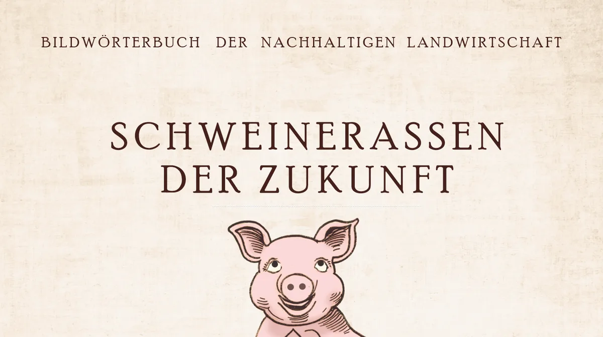 Cartoon von Marco Ratschiller/Karma: Schweinerassen der Zukunft