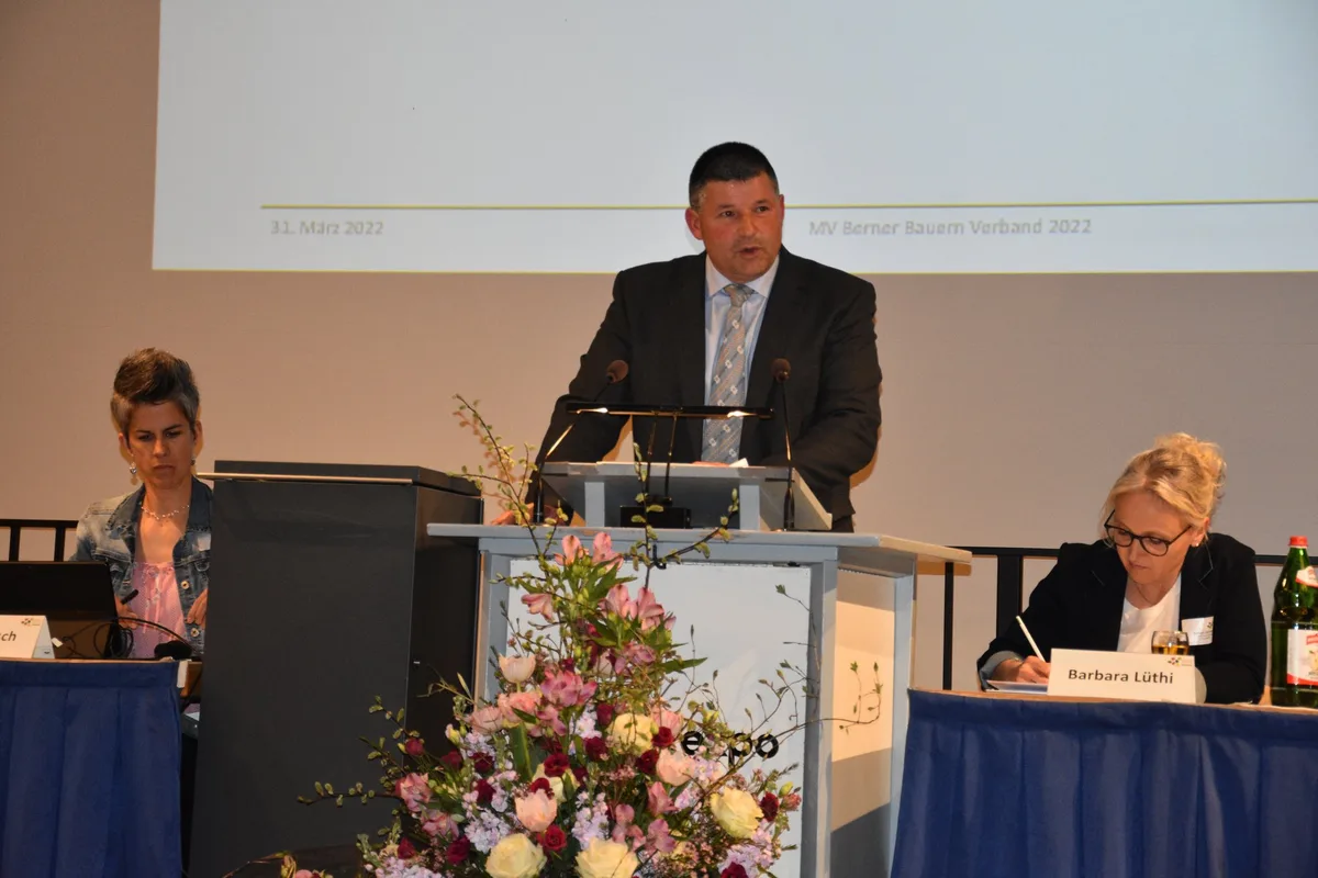 Hans Jörg Rüegsegger tritt als Präsident des Berner Bauern Verbands zurück