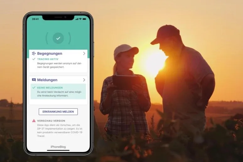 160956a0dfd80d55bec382aabaf1943ac51b1ca3 Mit der SwissCovid-App werden auch Landwirte vor einer möglichen Coronavirus-Infektion gewarnt. Bild: Adobe Stock
