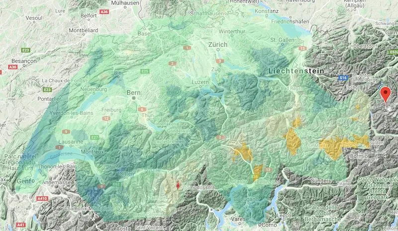 5eec533abb41e02c33034033581d71df39f61a2a Die neuen Daten sollen Meteodaten wie etwa zur Niederschlagssumme (Bild) ergänzen und gezieltere Massnahmen ermöglichen. (Bild Screenshot agroindex)
