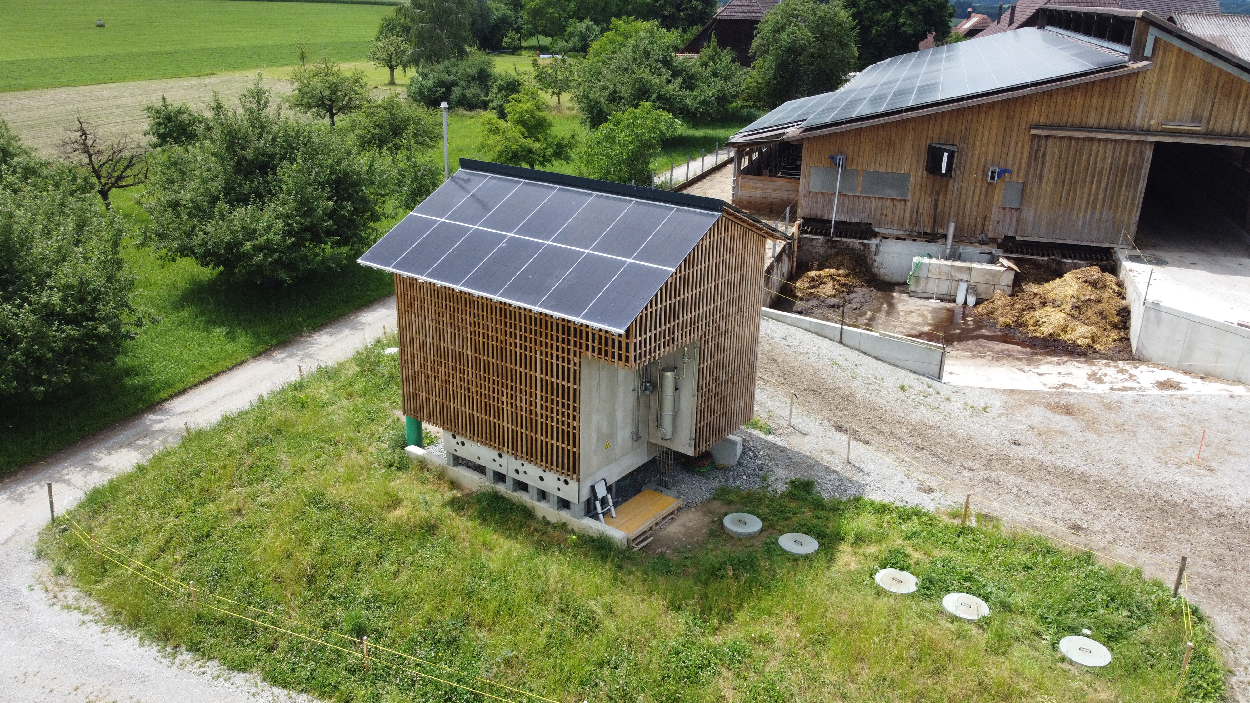 Mit einer modularen Biogas-Demoanlage will die HAFL herausfinden, wie Kleinanlagen konzipiert sein müssen, damit sie nicht nur technisch, sondern auch wirtschaftlich funktionieren.