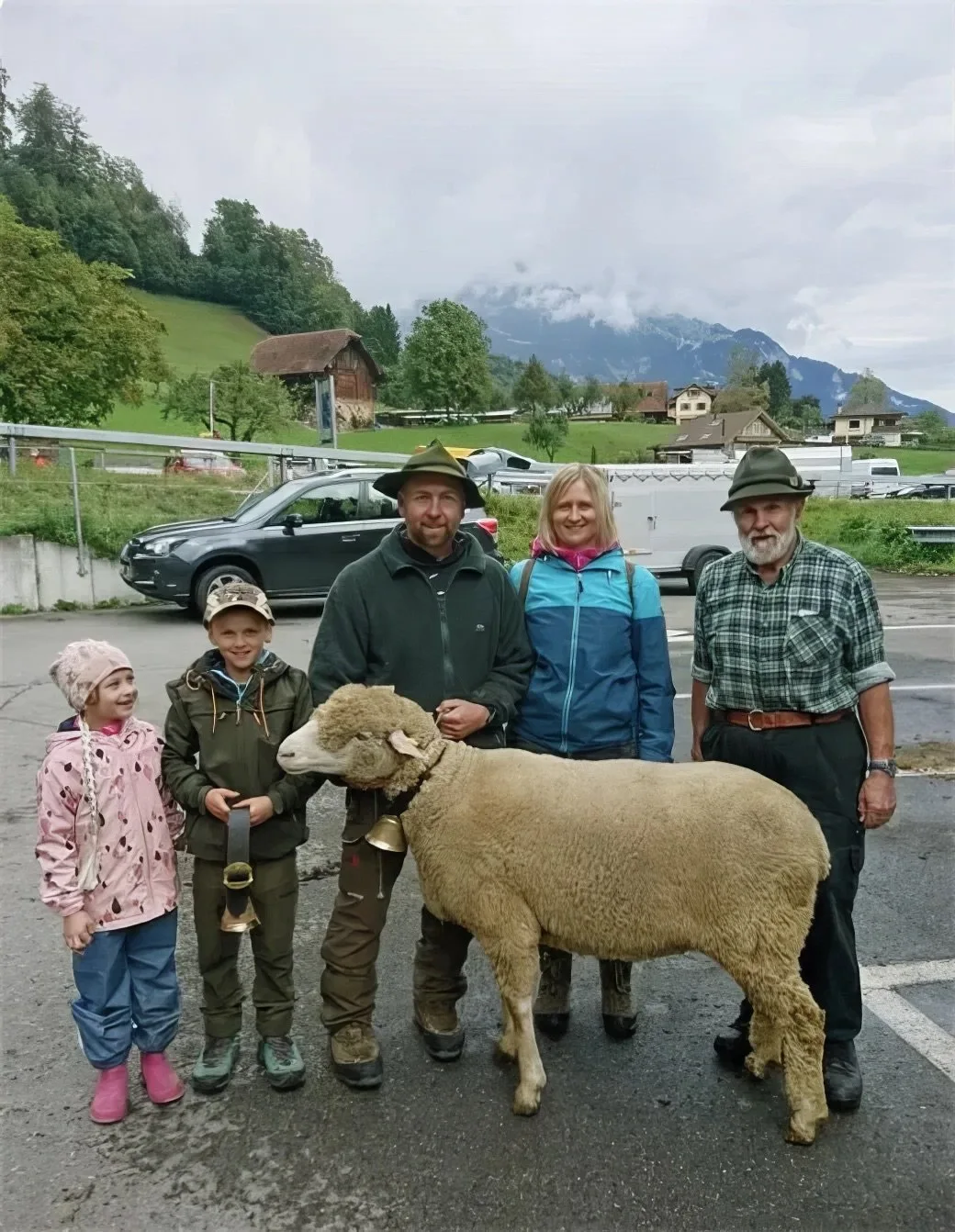 Schöne Schafe an der Obwaldner Schafausstellung