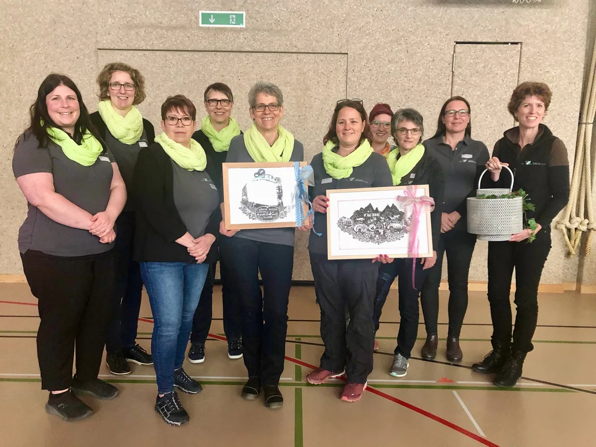 vorstand_tlfv Die Thurgauer Landfrauen tagen mit viel Witz und Drive