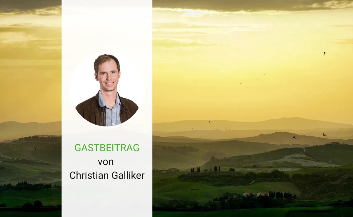Artikel_Gastbeitrag_BauZ_Galliker Ein Bauer in den Ferien – zum Glück ist das heute Normalität
