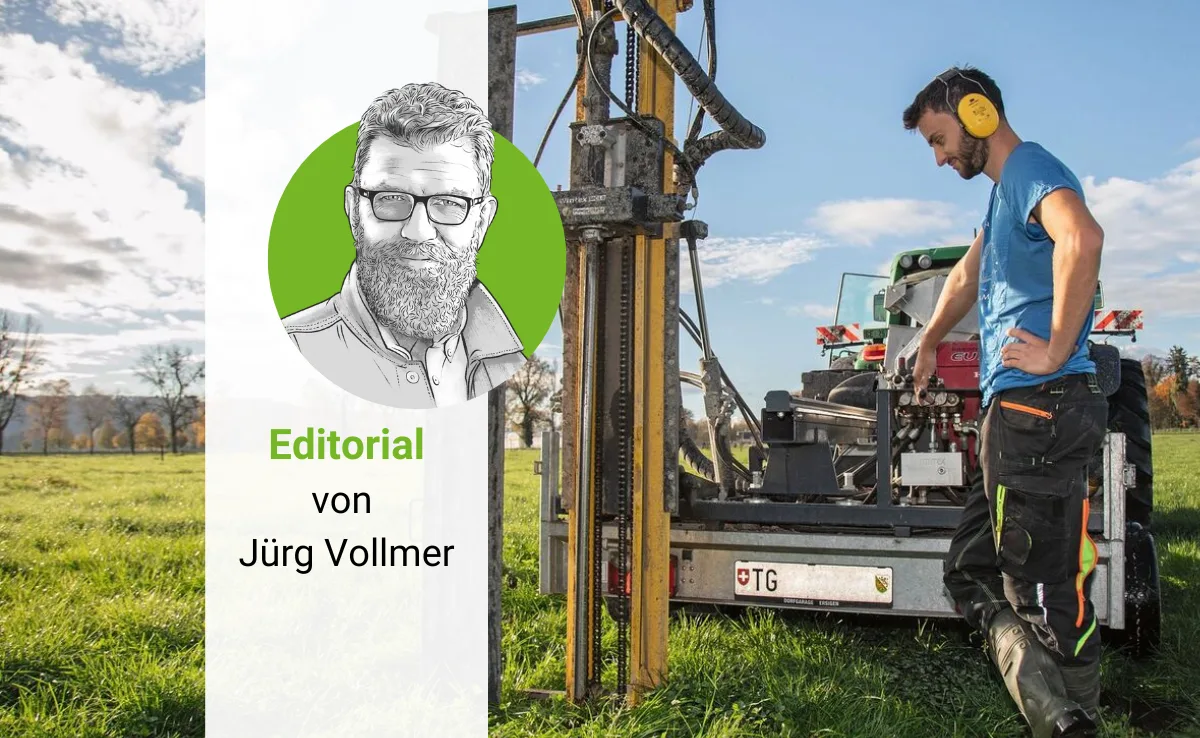 Editorial_DG «die grüne» geht 2023 dem Boden auf den Grund – Editorial von Jürg Vollmer