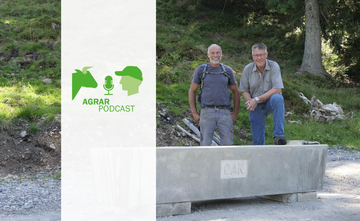 «AgrarPodcast» Episode 24: Zwei gegen Wassermangel, viele auf der Stöckweid, einer gegen Littering