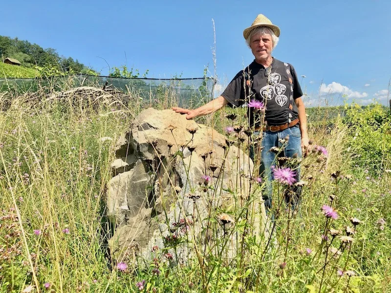 568ba89f0f279edce7d3fdb4c2301af3b1cae267 Biowinzer Fredi Strasser sagt von sich: ««Ich habe mir den Biolandbau zu meiner Lebensaufgabe gemacht.» (Bild Esther Thalmann)