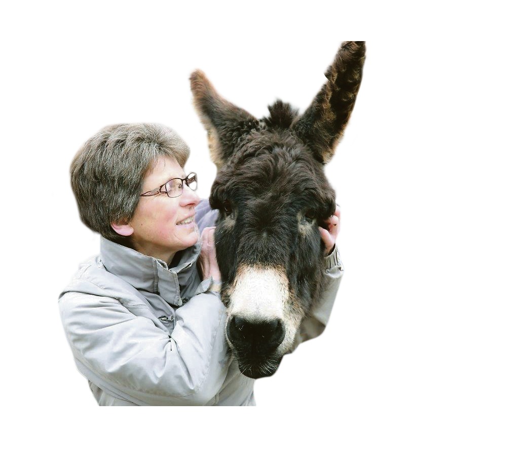 Edith Müller, aus Grasswil  ist Stiftungsratspräsidentin der eben ins Leben gerufenen Esel-Stiftung. (Bild zVg)