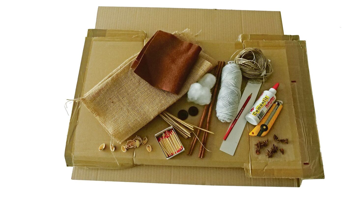 Zum Basteln und Spielen: ein Samichlaus-Tastemory