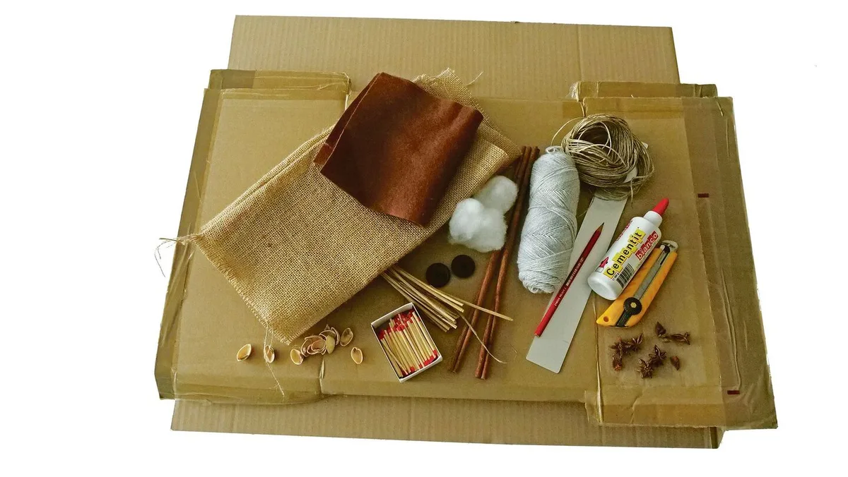 Zum Basteln und Spielen: ein Samichlaus-Tastemory