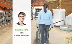 Viele Frauen nehmen heute aktiv an der Leitung und Organisation des landwirtschaftlichen Betriebs teil.