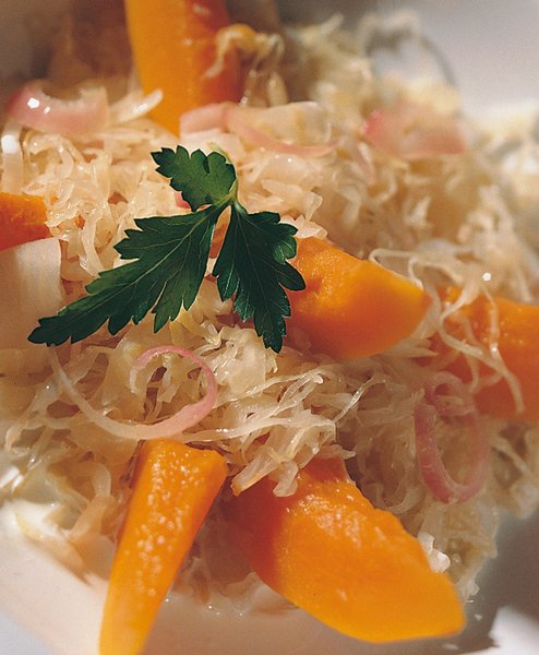 Sauerkraut wird jetzt wieder aktuell. (Bild zVg)