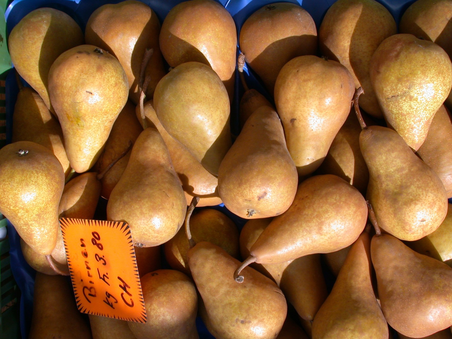 Birnen haben weniger Kalorien als Äpfel. (Bild lid)