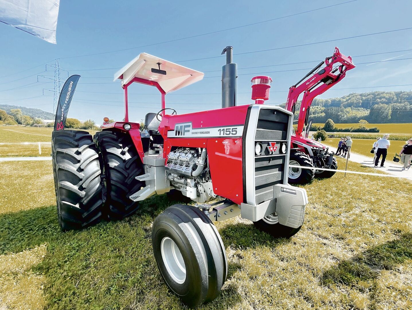 Ersatzteile sind nur in Nordamerika erhältlich, dafür trumpft der MF 1155 mit «speziellen Motorsound», so der Besitzer.