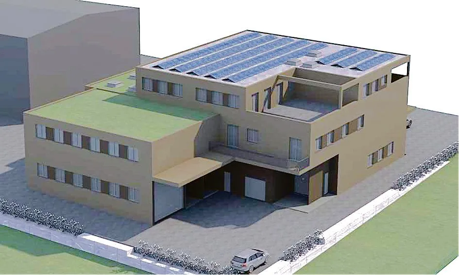 98f07d8bcfa31c8558f1980068502398e4239c39 So könnte das neue «Fleischhuis» in Kerns aussehen. (Bild GFAG)