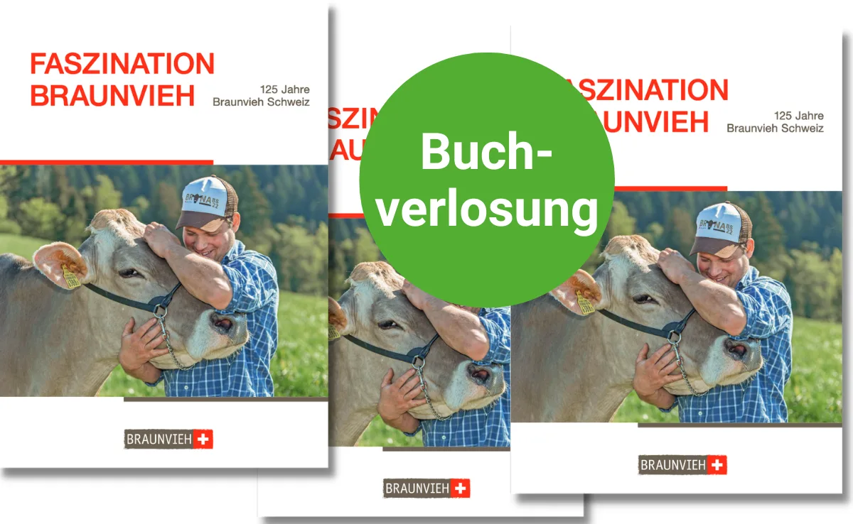 buch-faszination-braunvieh Titelseite des Buches «Faszination Braunvieh»