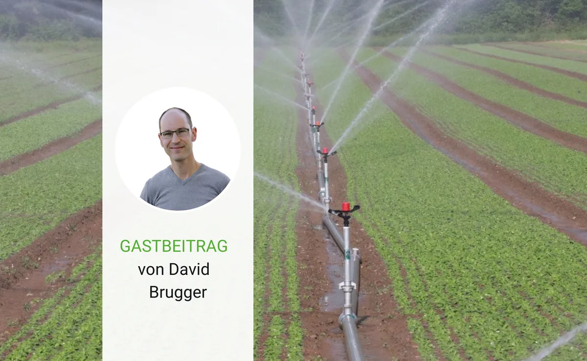 Kritik an Bewässerung: Die Eawag und ihre nutzlose Scheuklappen-Forschung
