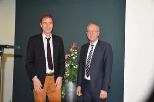 Stefan Kohler (links) und Peter Hegglin stiessen auf keine Widerrede, Gegenstimmen zu den Anträgen blieben aus.