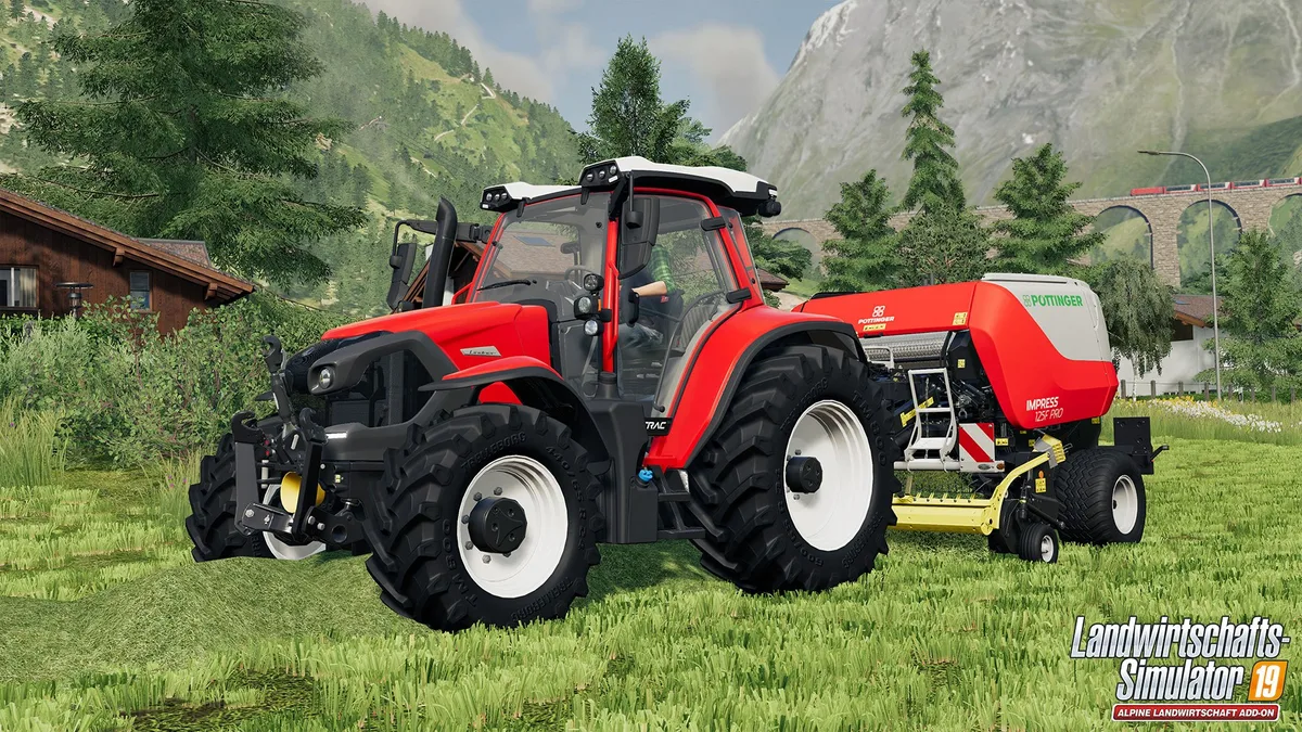 686dd53a90060f8ac15cd3ed08eec37dec129ec6 Die Entwickler von den Giants Studios erweitern ihren beliebten Landwirtschafts-Simulator. Das neue Add-on «Alpine Landwirtschaft» bringt zahlreiche typische Traktoren und Maschinen mit sich. (Bild Giants Software)