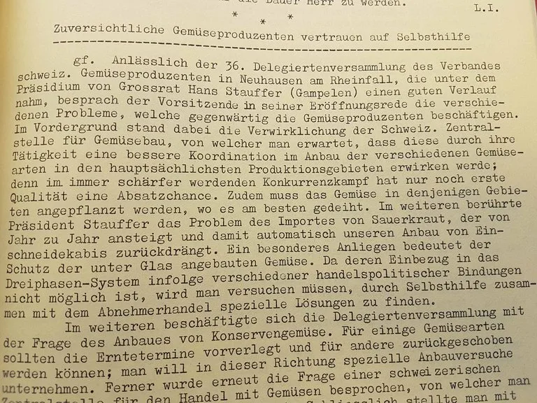 05997e392e9c4f1c9ae4a12892c9d9bc3aa91fe1 Vor 50 Jahren gab es beim LID die "Mitteilungen des L.I." sowie die "Milchinformationen des L.I.". (Bild lid)