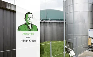 Biogasproduktion auf einem Landwirtschaftsbetrieb: Die Landwirtschaft kann zu den Gewinnerinnen des Klimaschutzes gehören.