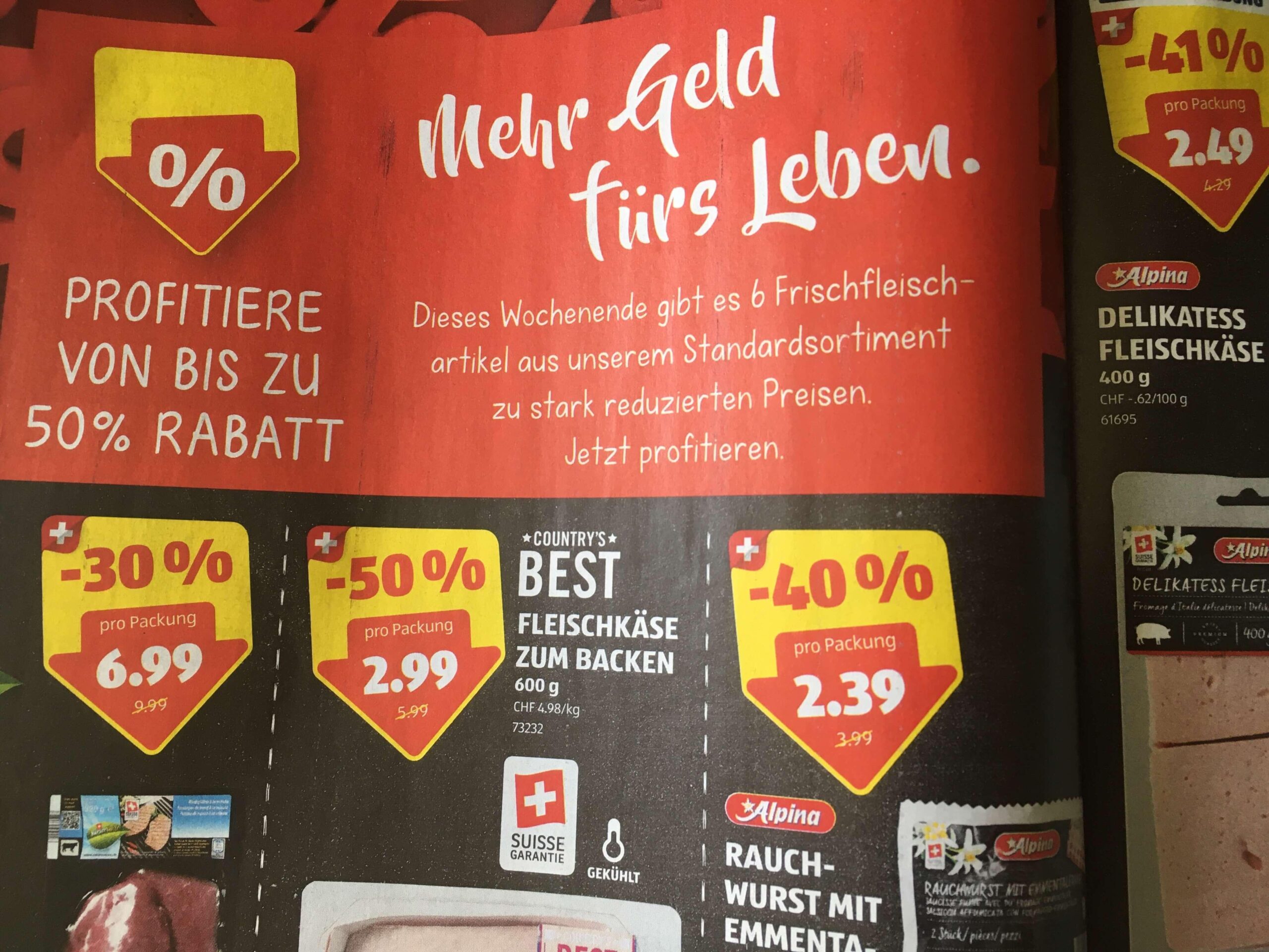 «Mehr Geld fürs Leben», wenn man weniger für Lebensmittel ausgibt –  die Ansprüche an die Produktion steigen, die Preise sollen fallen. (Bild jsc)