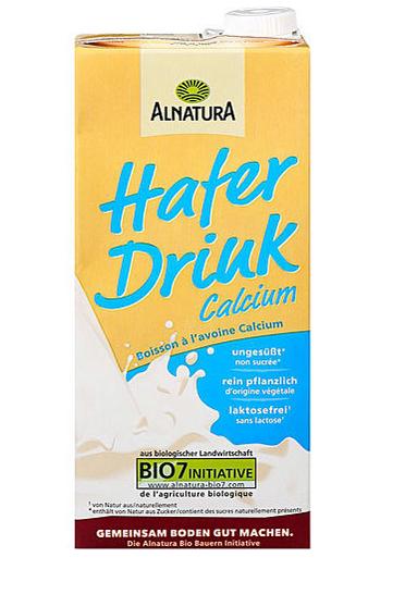 Pflanzliche Milchalternativen wie dieser Haferdrink verkaufen sich gut. (Bild Screenshot leshop.ch)