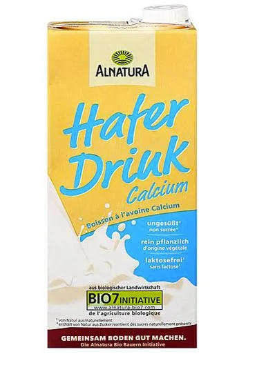 ff651612828a7267628d598a5644a2ac9bf5740c Pflanzliche Milchalternativen wie dieser Haferdrink verkaufen sich gut. (Bild Screenshot leshop.ch)