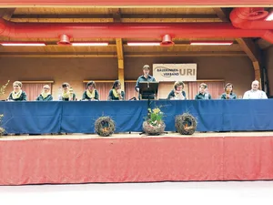 Der Vorstand der Urner Bäuerinnen zeigte sich einheitlich und harmonisch. Man freute sich, dass man wieder «normal» tagen durfte.