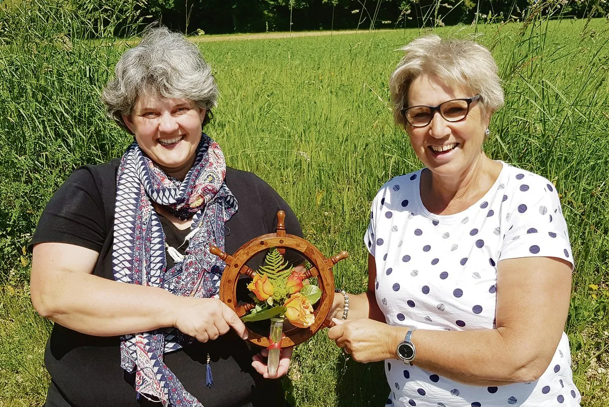 f14d148e964c774bd02154bf8de92db43a2a2d5a Sechs Jahre leitete Rita Gfeller (rechts) den VBL. Nun hat sie das Ruder an Barbara Kunz weitergegeben. (Bild zVg)