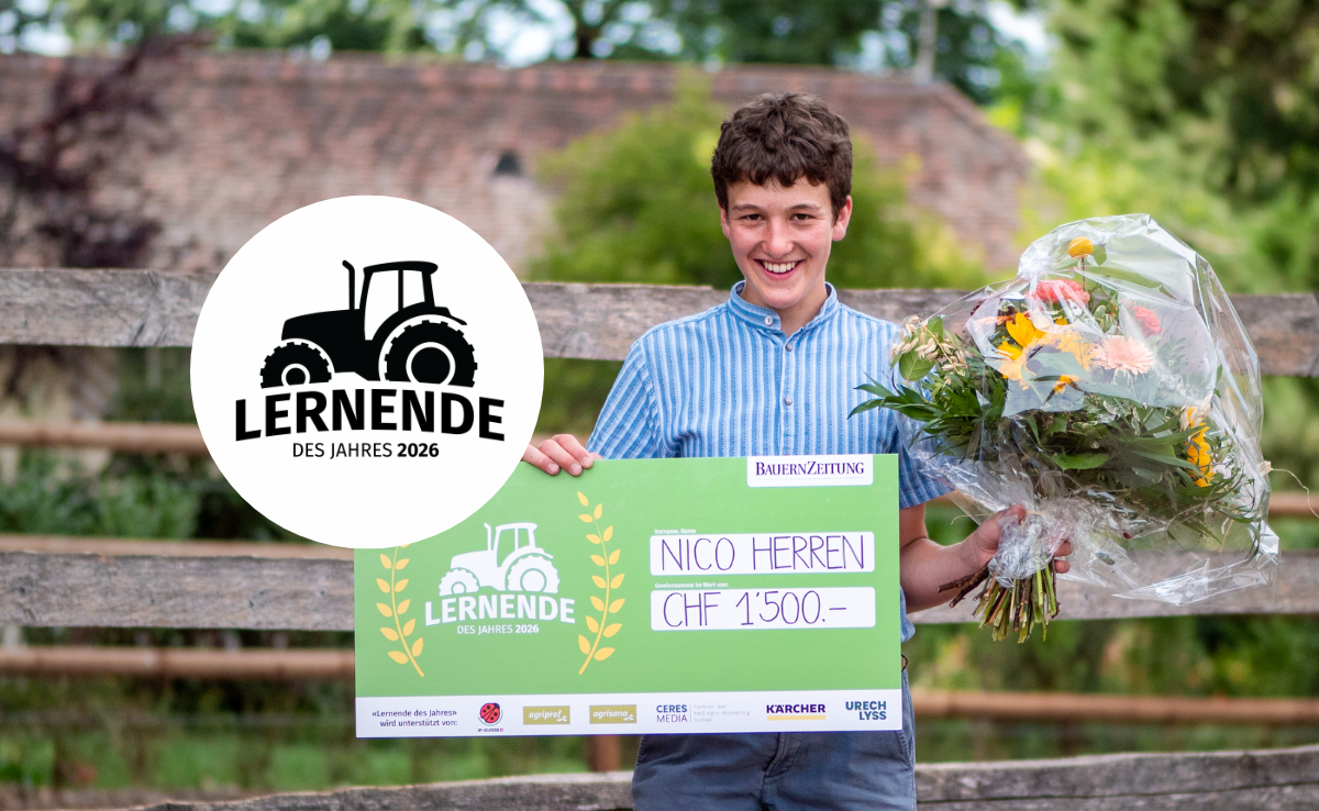 Nico Herren nimmt uns ab sofort regelmässig mit in seinen Alltag als angehender Landwirt.