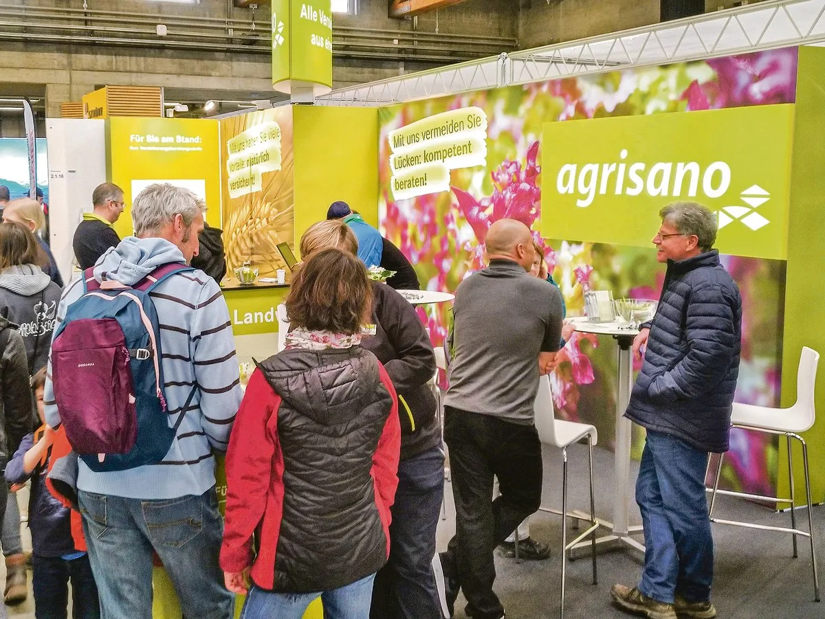 83b979ab04b9918da533783e9eb601741194cb87 Von 100 Prämienfranken verwendet die Agrisano lediglich 0,18 Prozent für Werbung. Mit diesem Betrag unterstützt sie zahlreiche landwirtschaftliche Anlässe. (Bilder zVg)