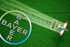 Die Bayer AG hat 2018 für 63 Mrd Euro die US-amerikanische Monsanto übernommen.