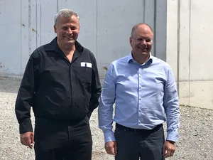 Rolf Häusler (links) ist nach 24 Jahren als Präsident des VKGS zurückgetreten. Sein Nachfolger ist der 46-jährige Waadtländer Olivier Sonderegger. (Bilder Alexandra Stückelberger)