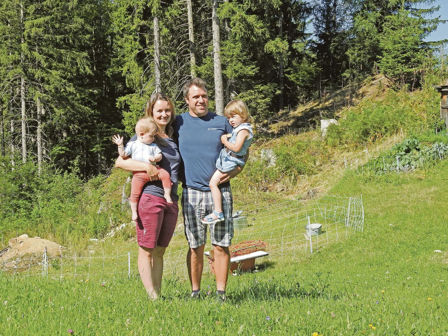 Rolf und Martina Kehrli bewirtschaften 43 Hektaren in den Bergzonen III und IV.