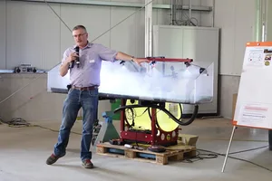 In Fachreferaten und Vorführungen wurde auch die Applikationstechnik behandelt. (Bilder zVg)