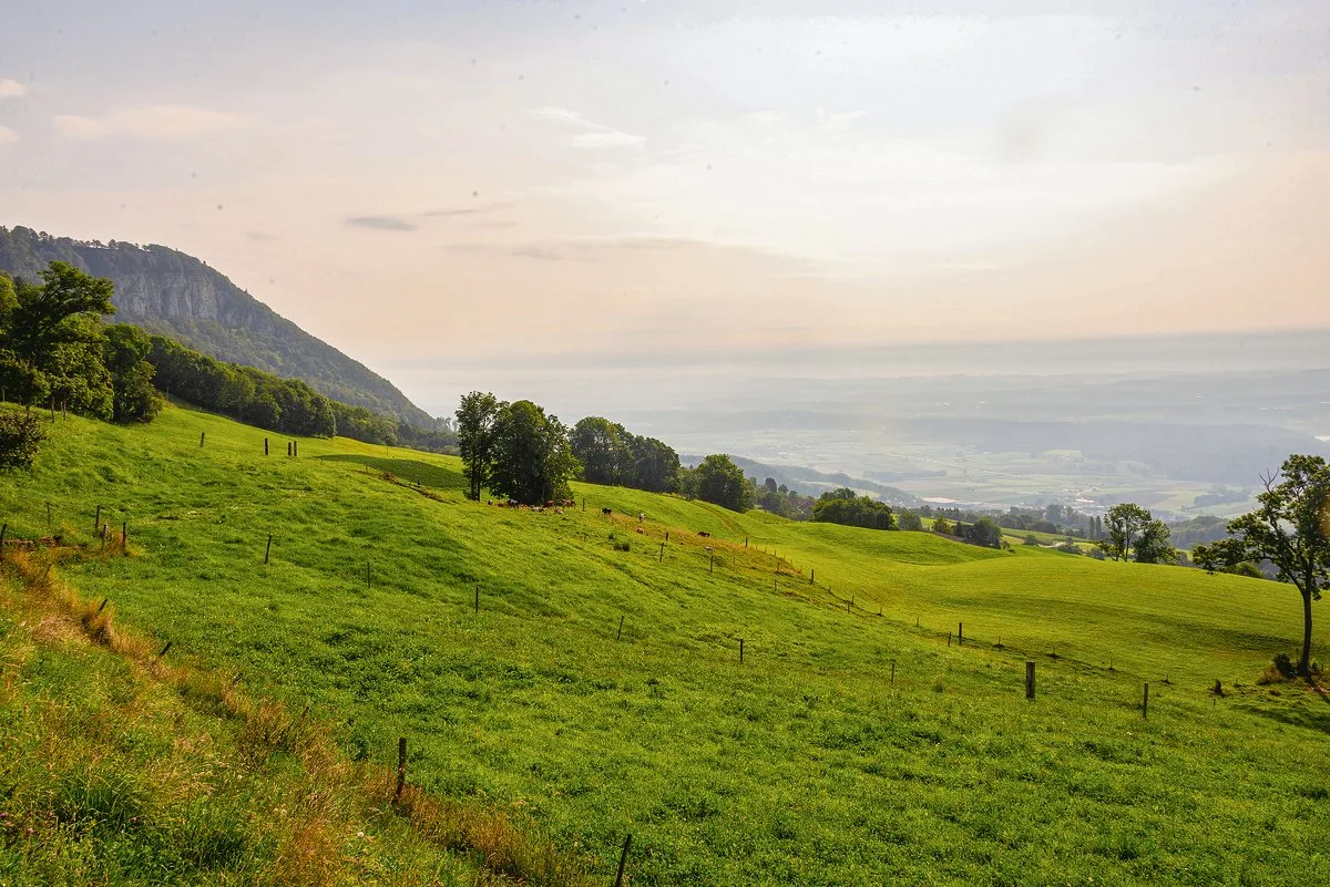 ecd1f817a9befb04eb0ac45f8de78ccd1ca2f5b0 Der Panoramablick vom oberaargauischen Rumisberg über das Mittelland.(Bild Hansjürg Jäger)